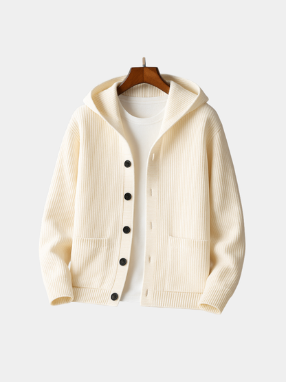 MANSSINO™ | Hooded Zip Cardigan