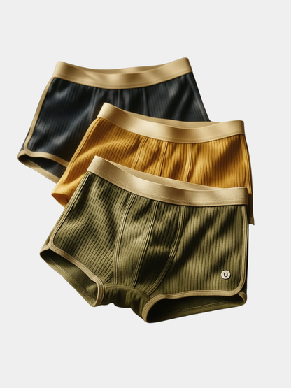 MONVIEL | MEN'S ORGANIC COTTON BOXERS (3-PACK)