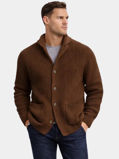 MANSSINO™ | Men's Shawl Collar Knitted Waistcoat