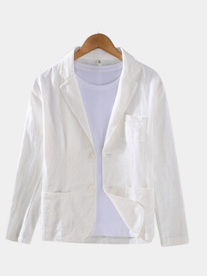 MANSSINO™ | Linen Blend Summer Blazer