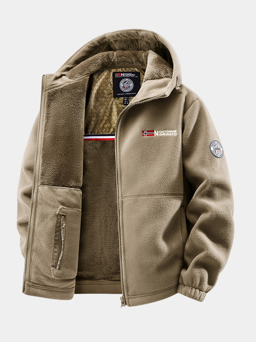 MONVIEL™ | Thermal Fleece Hooded Jacket
