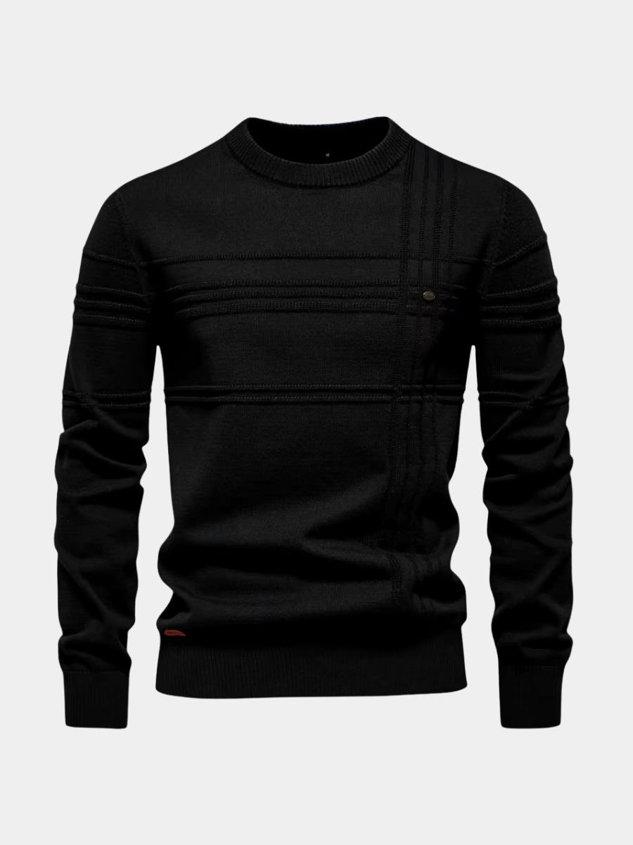 MONVIEL™ | Tonal-Textured Slim Knit