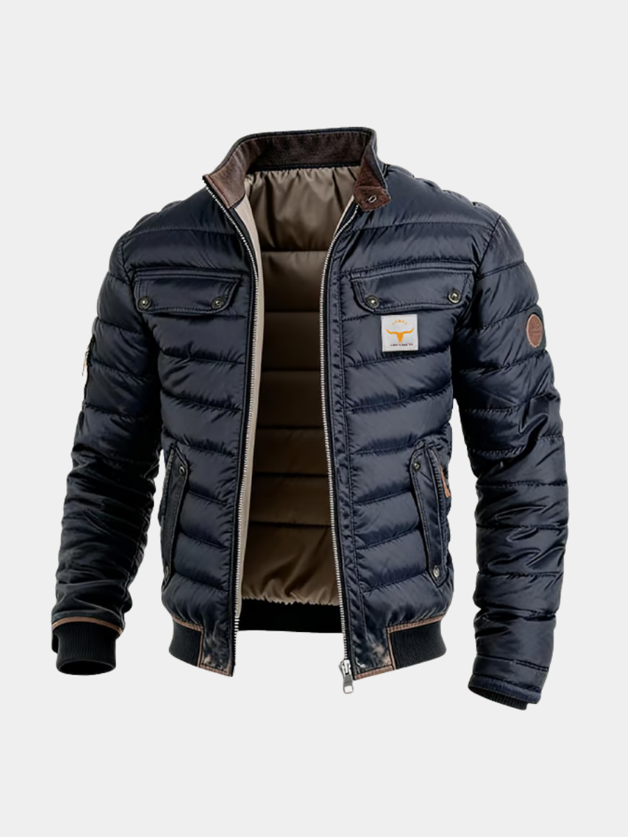 MANSSINO™ | Short Quilted Winter Jacket
