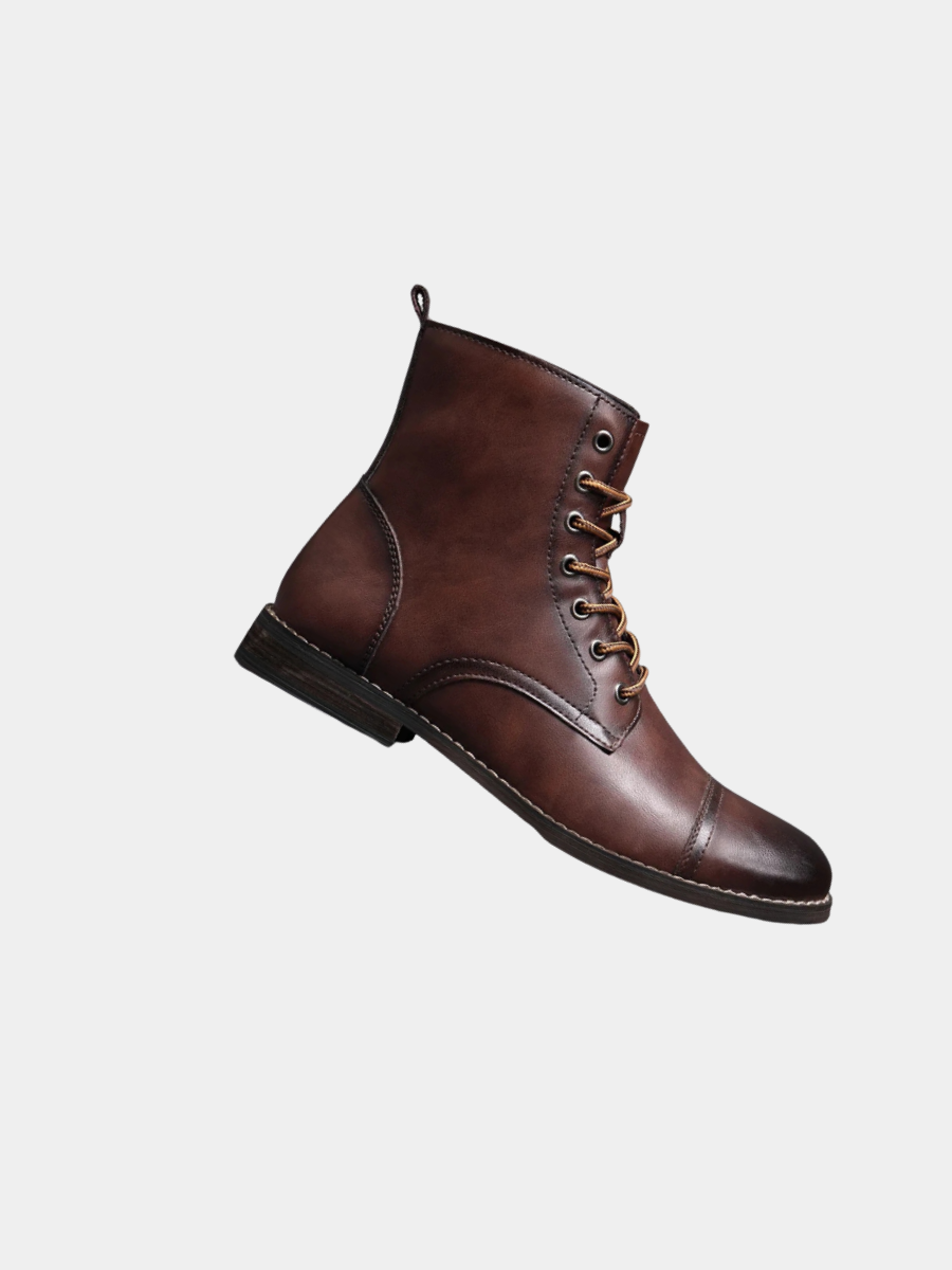 MANSSINO™ | Men's Burnished Leather City Boot