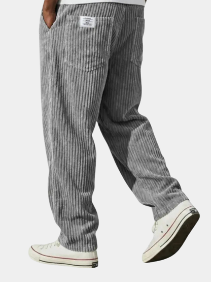 LAURENT MONACO | PANTALONS EN VELOURS CÔTELÉ POUR HOMMES