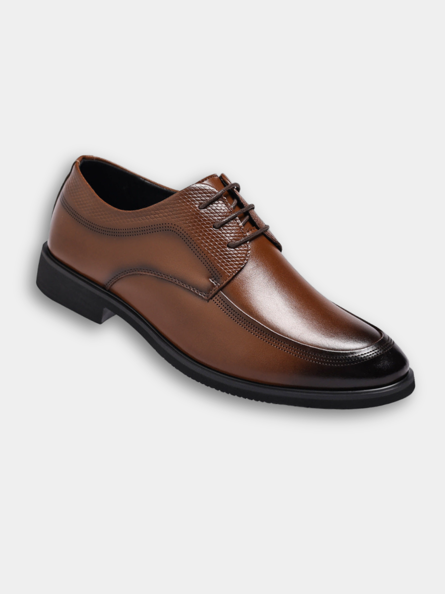 MANSSINO™ | Men's Polished Leather Oxford