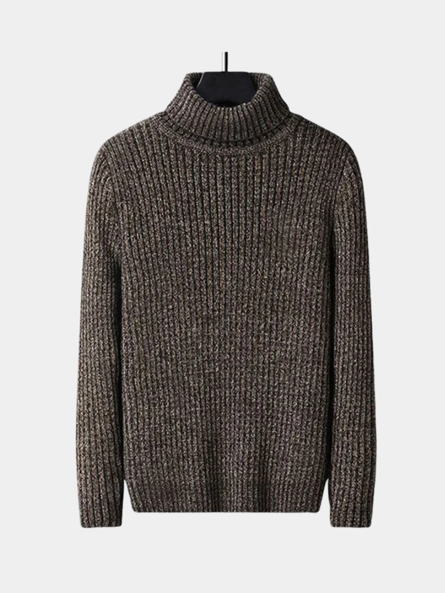 MANSSINO™ | Men's Dense Knit Fitted Turtleneck