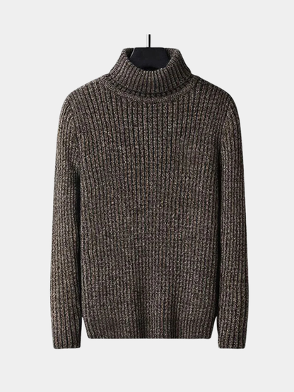 MANSSINO™ | Men's Dense Knit Fitted Turtleneck