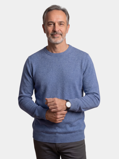 MANSSINO™ | Men's Crew Neck Knit Pullover