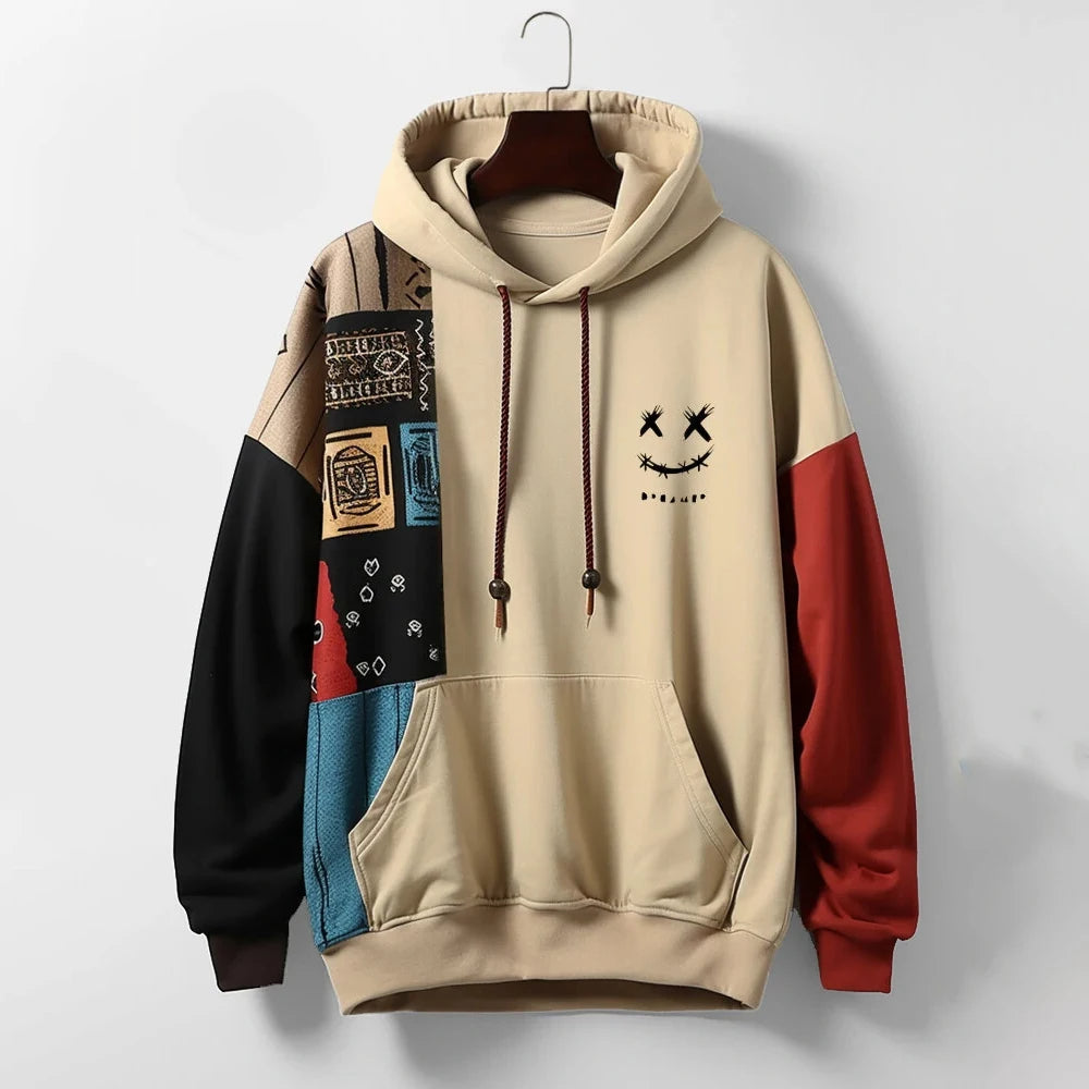 MANSSINO™ | Men's Printed Cotton Blend Sweatshirt
