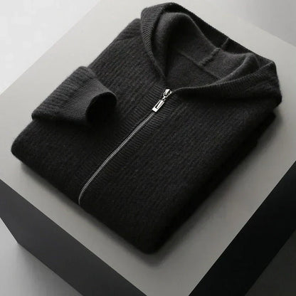Hervé™ | Gilet hoodie zippé