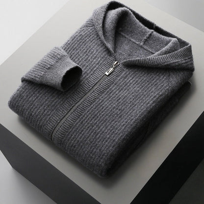 Hervé™ | Gilet hoodie zippé