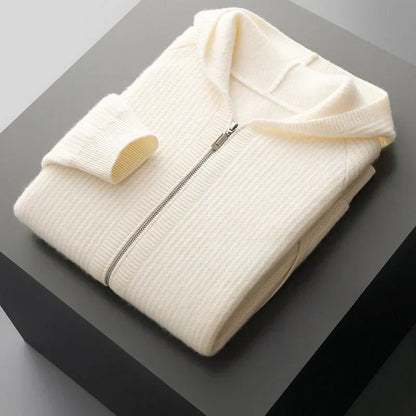 Hervé™ | Gilet hoodie zippé