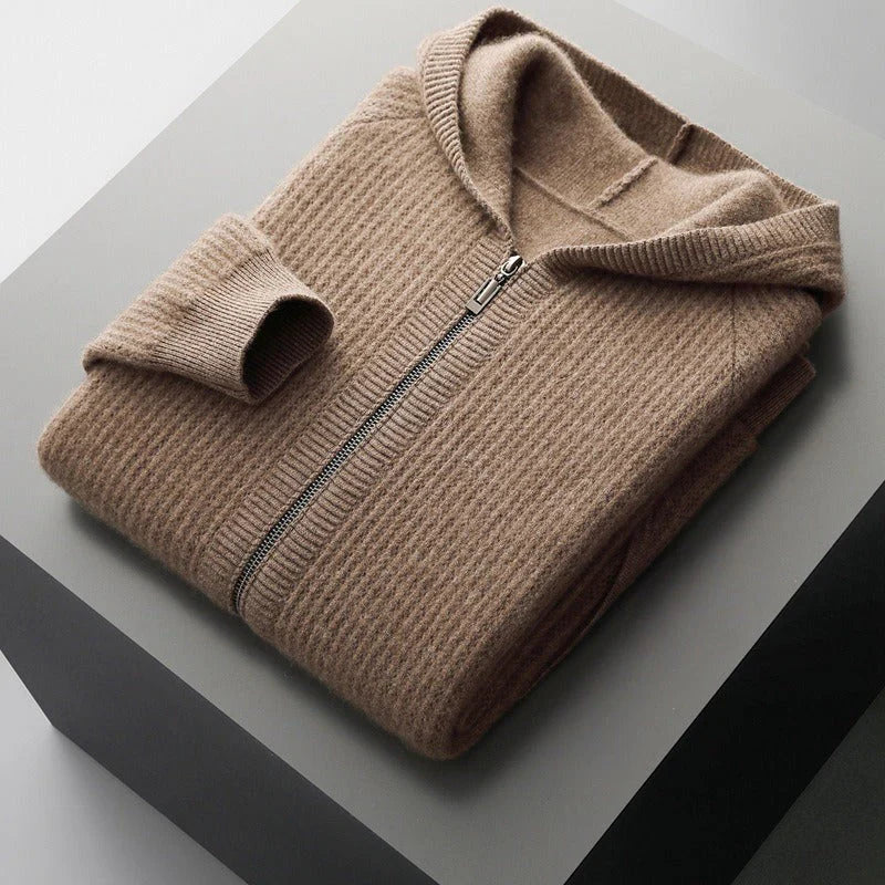 Hervé™ | Gilet hoodie zippé