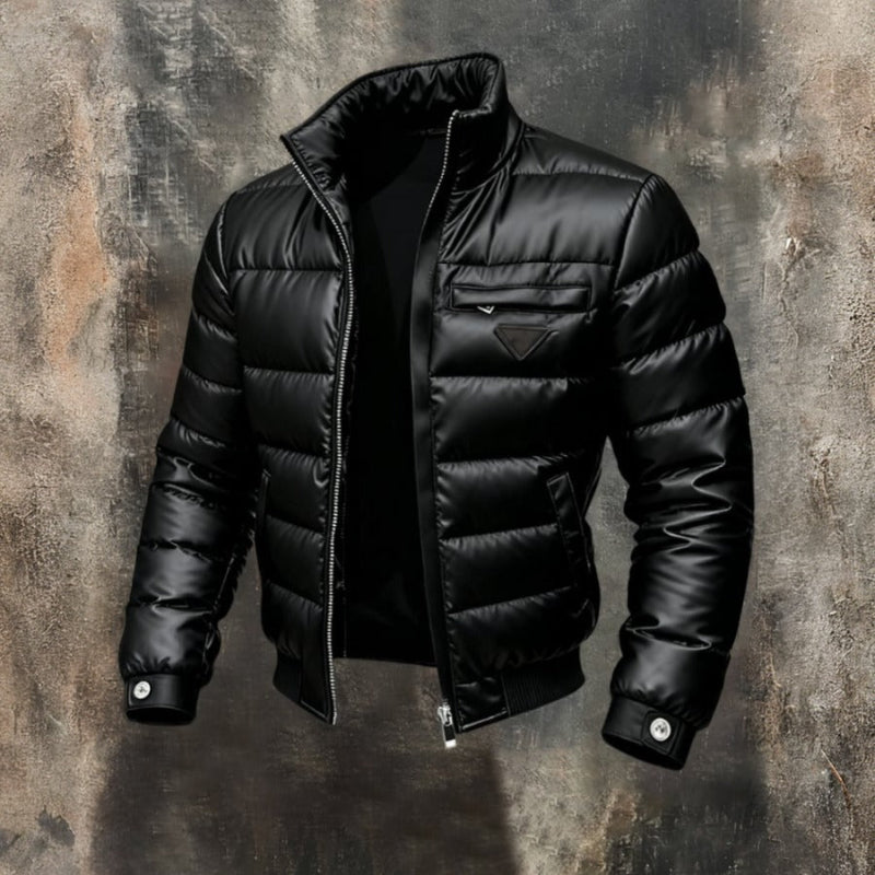 MANSSINO™ | High-Shine Puffer Jacket