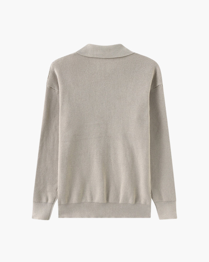 MONVIEL | COTTON HALF ZIP