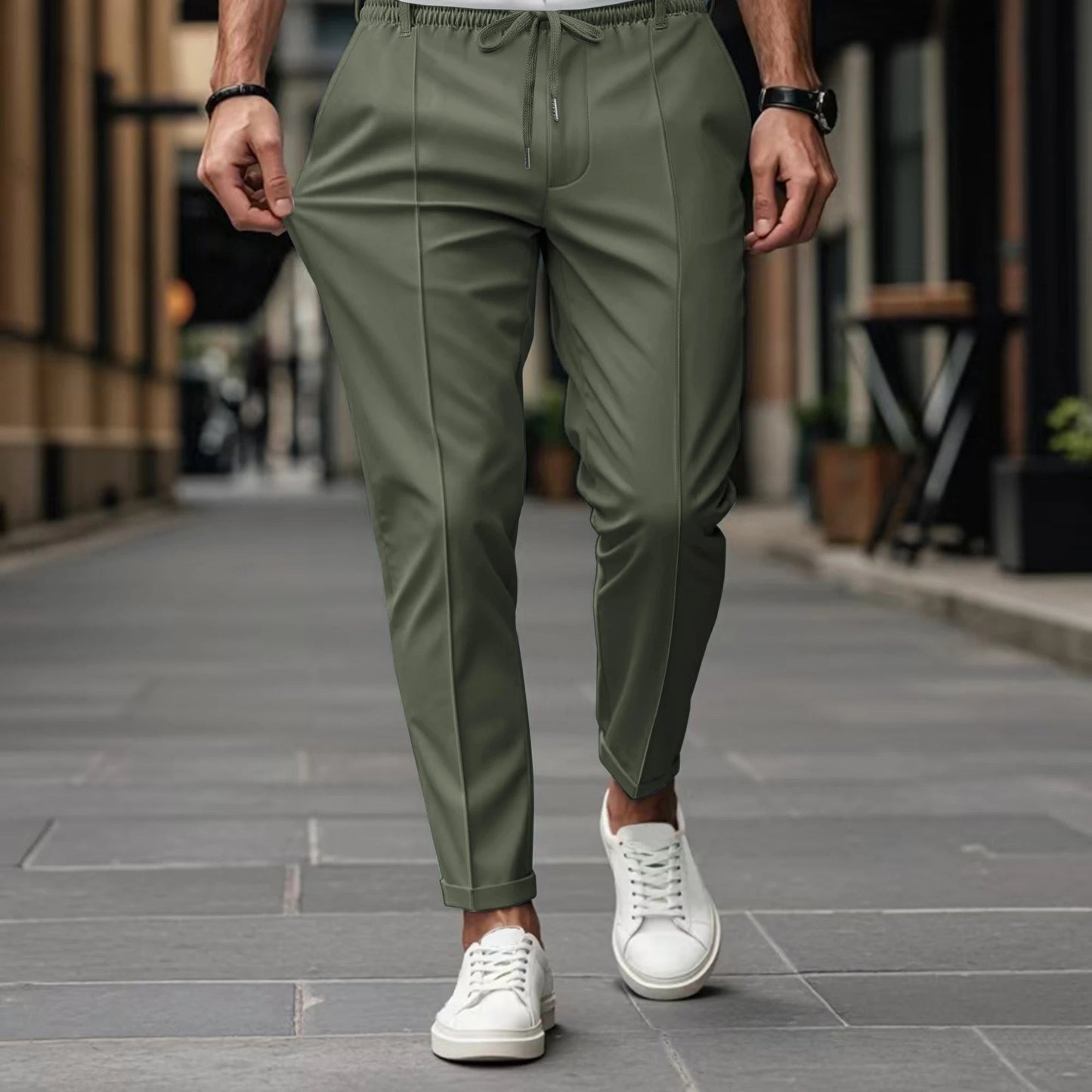 MANSSINO™ | Men's Slim Drawstring Chinos