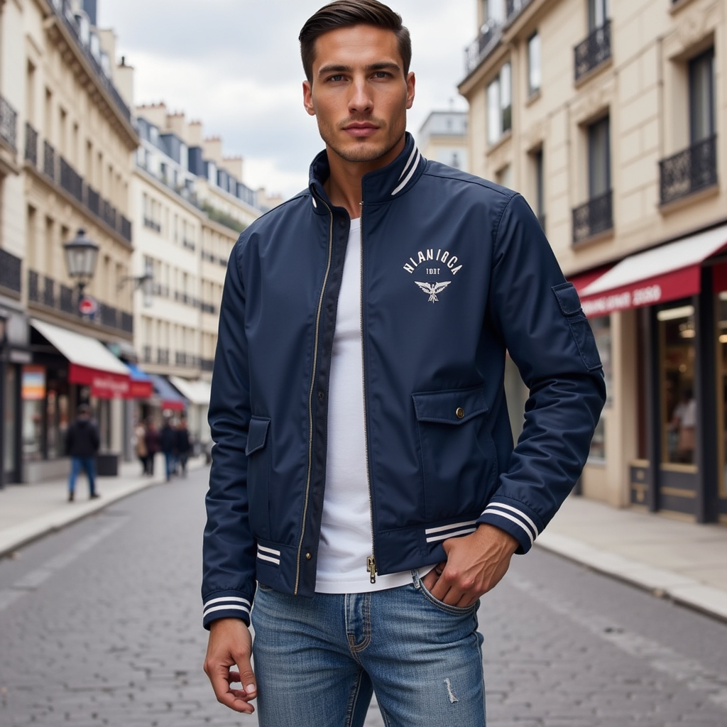 LAURENT MONACO | VESTE D'ÉTÉ/DE MI-SAISON DE LUXE POUR HOMME