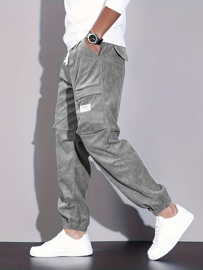 MONVIEL™ | Men's Corduroy Cargo Trousers
