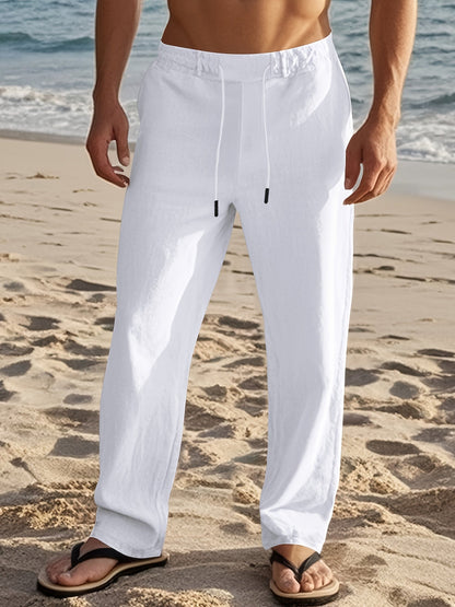 MONVIEL™ | Men's Drawstring Linen Trousers