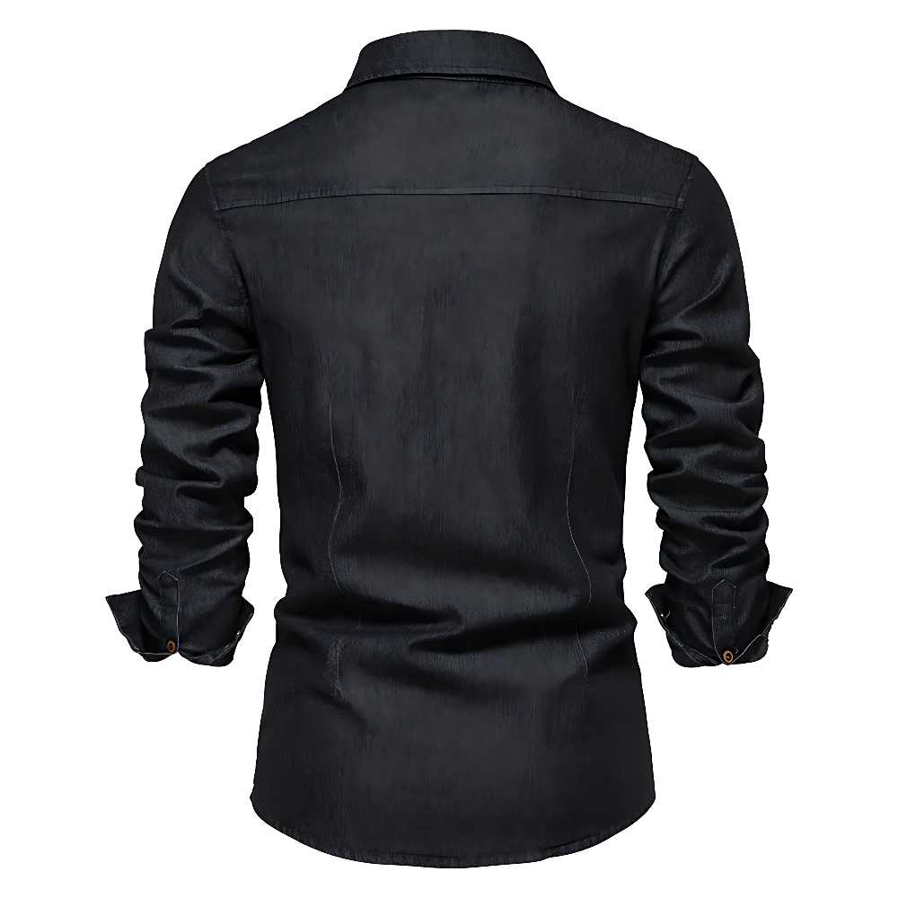 LAURENT MONACO | CHEMISE EN DENIM SLIM