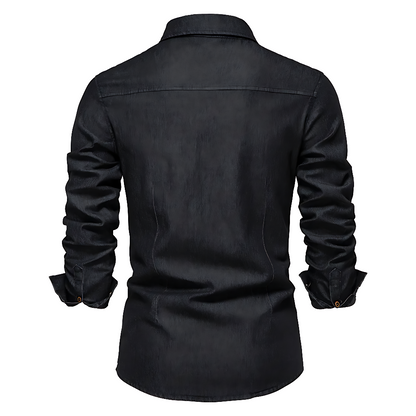 LAURENT MONACO | CHEMISE EN DENIM SLIM