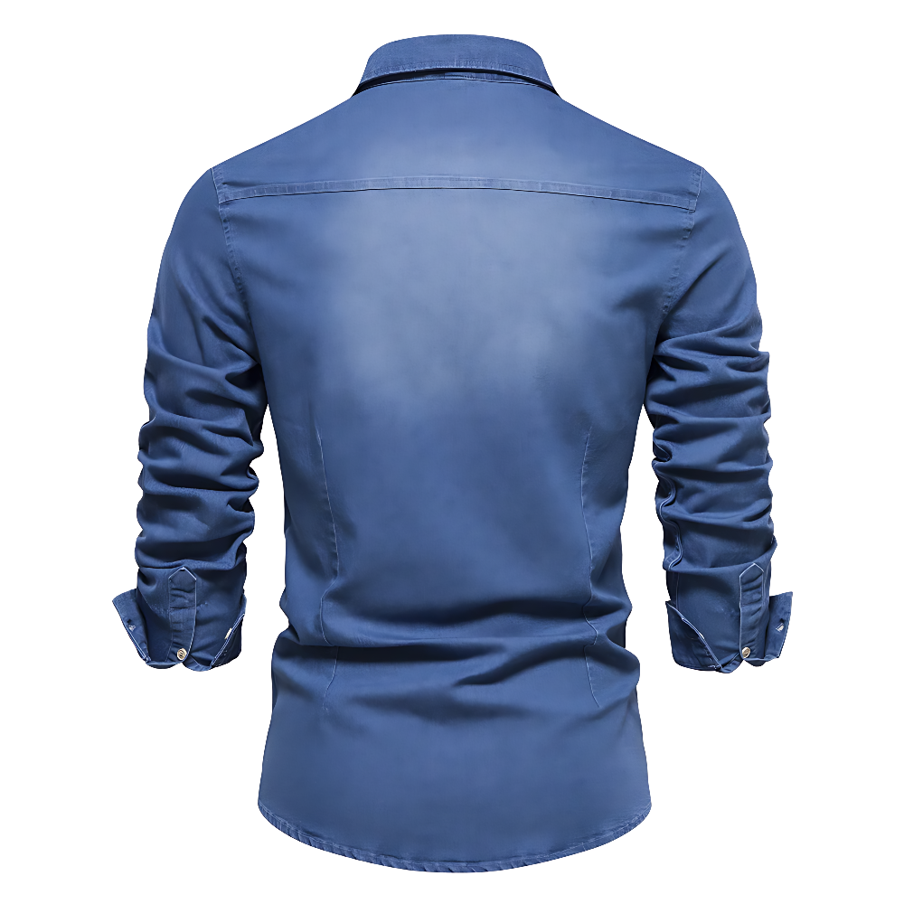 LAURENT MONACO | CHEMISE EN DENIM SLIM