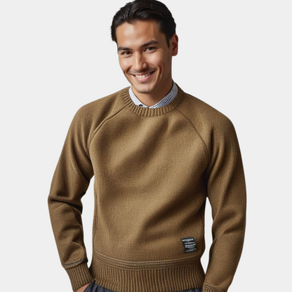 MANSSINO™ | Men's Alpine Wool Blend Pullover