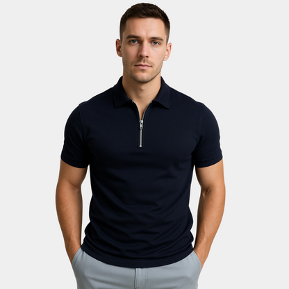 MONVIEL™ | Half-Zip Modern Polo