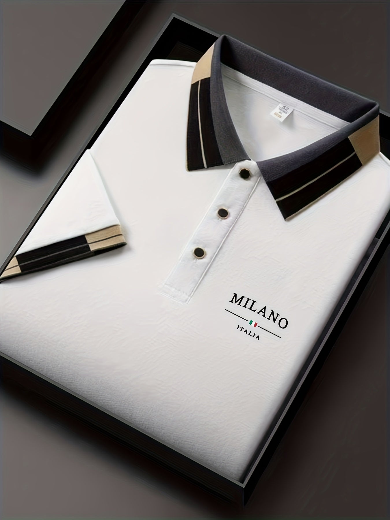 MONVIEL™ | Men's Milano Knit Polo Shirt