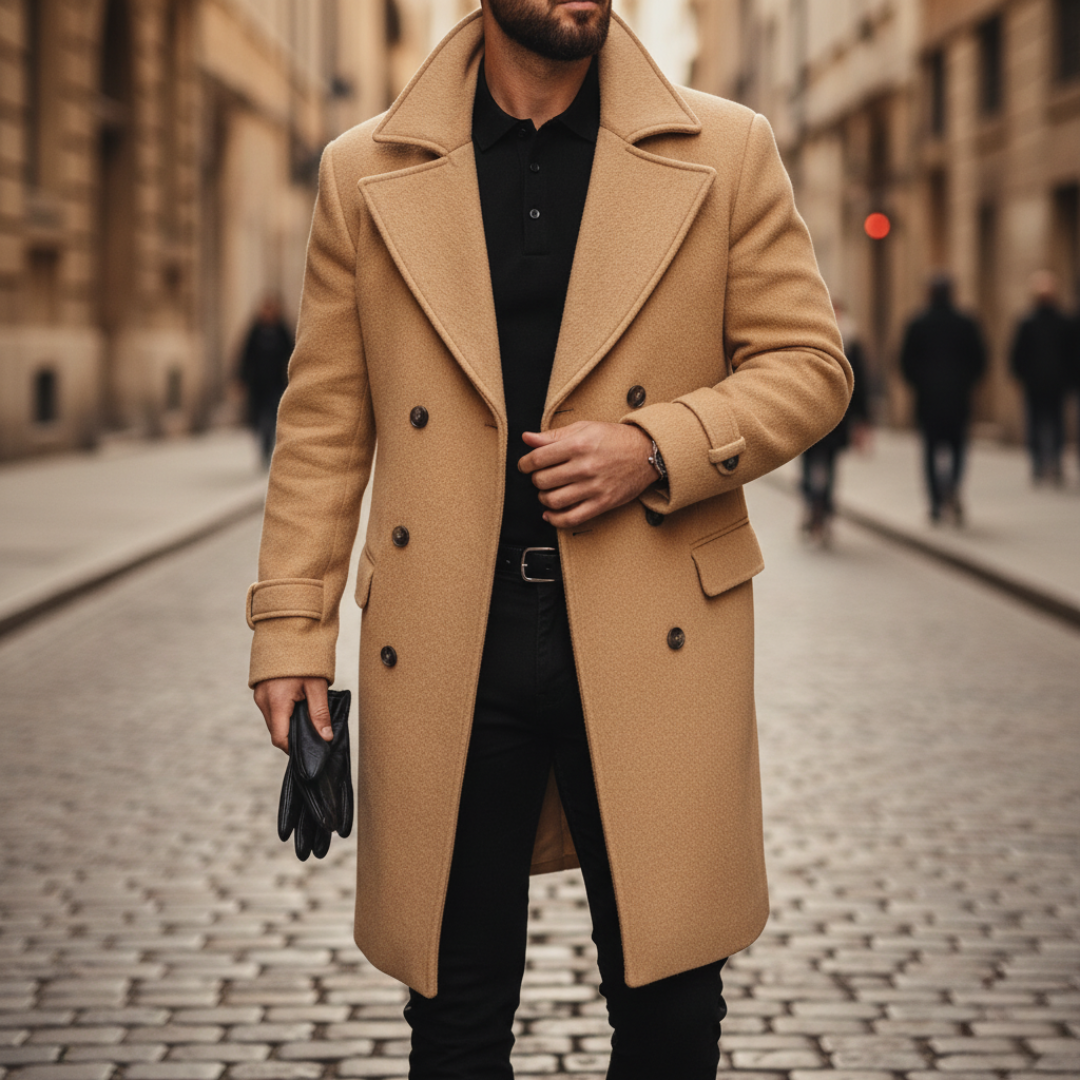 MANSSINO™ | Classic Wool Overcoat