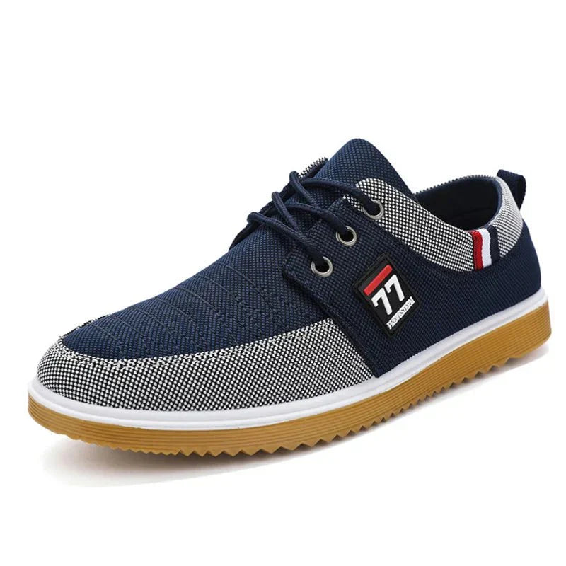MANSSINO™ | Men's Canvas Lace-Up Casual Shoe