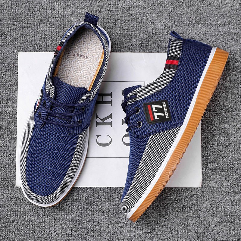 MANSSINO™ | Men's Canvas Lace-Up Casual Shoe