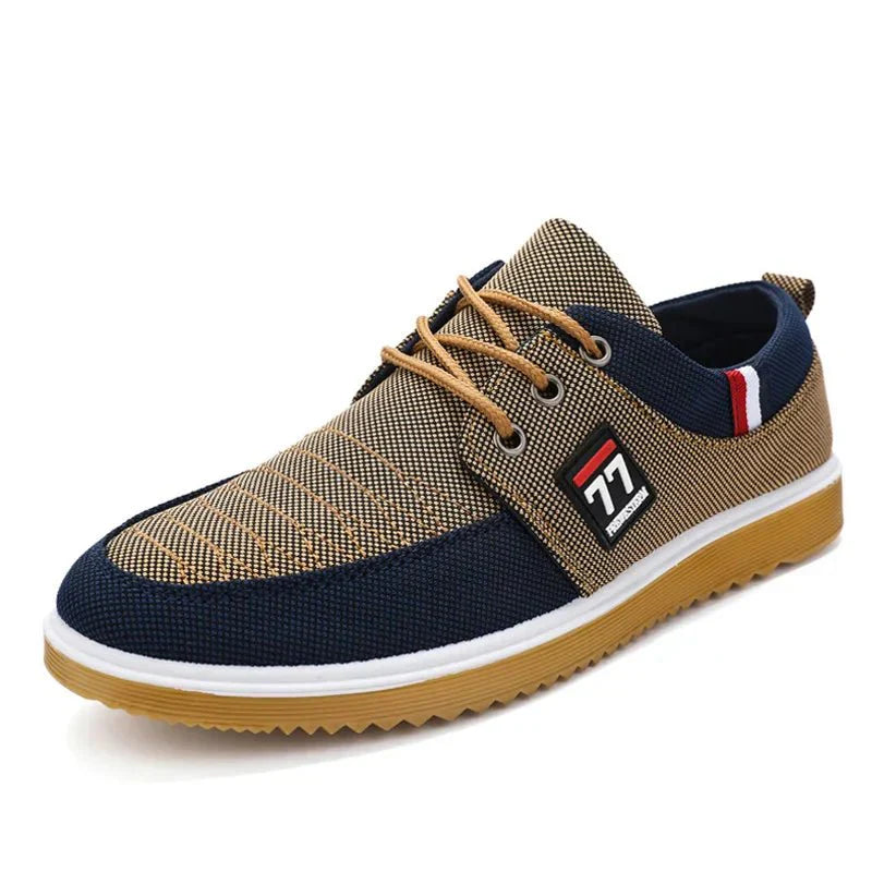 MONVIEL™ | Men's Canvas Lace-Up Espadrilles
