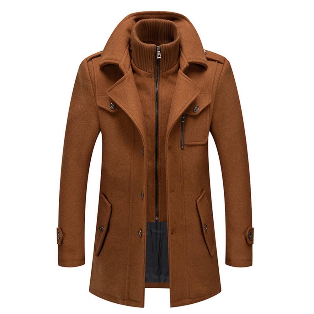 MONVIEL™ | Zip-Neck Buttoned Winter Coat