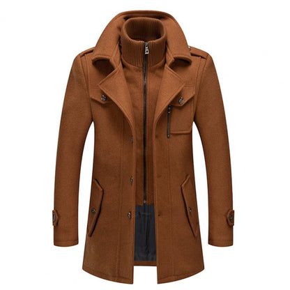 MONVIEL™ | Zip-Neck Buttoned Winter Coat