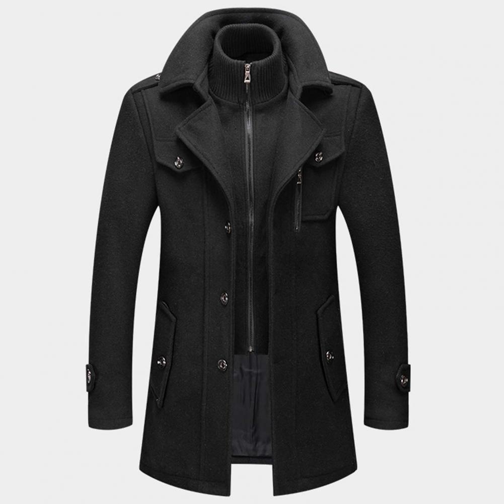 MONVIEL™ | Zip-Neck Buttoned Winter Coat