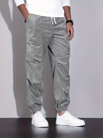 MONVIEL™ | Men's Corduroy Cargo Trousers