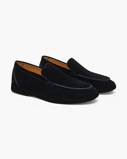 Theo™ | Mocassins en suède semelle noire