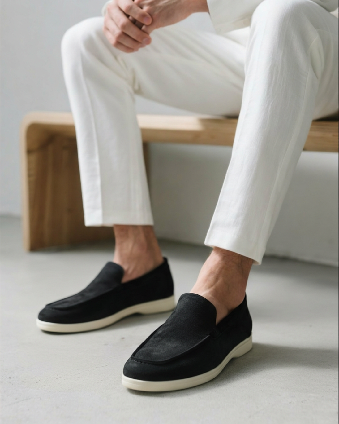 MONVIEL | Suede Loafers