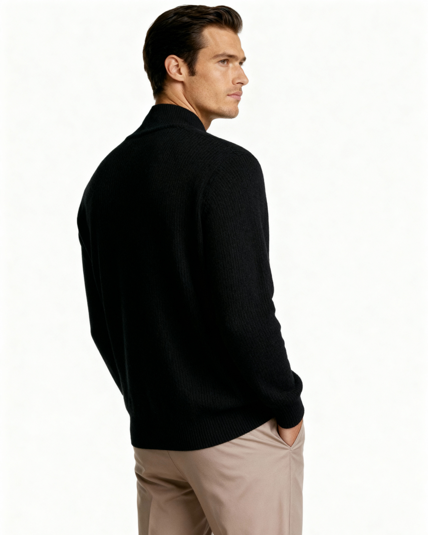MONVIEL | CASHMERE ZIP-UP