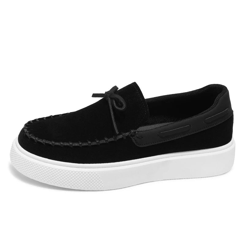 MANSSINO™ | Men's Suede Platform Boat Shoe