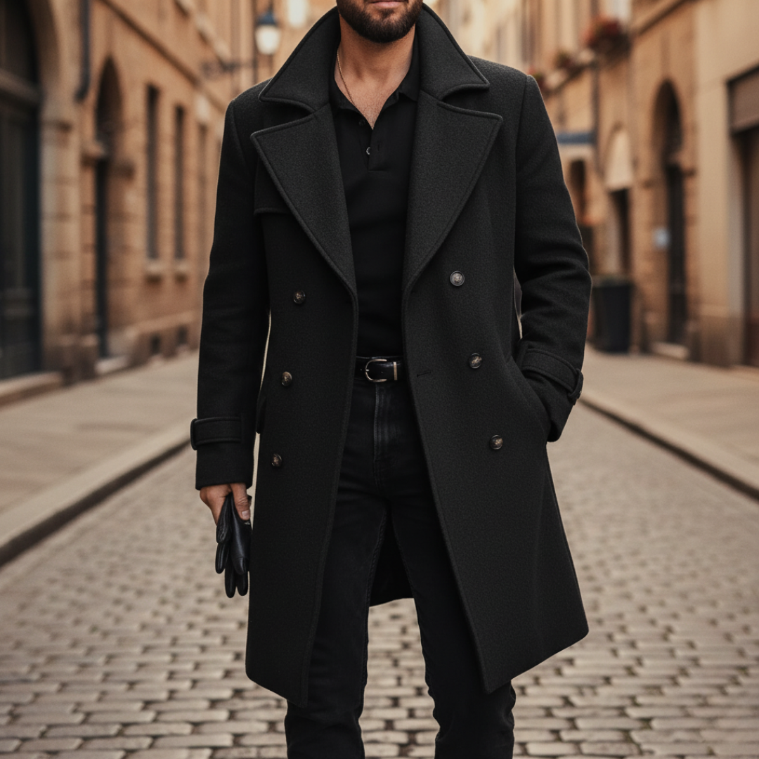 MANSSINO™ | Classic Wool Overcoat