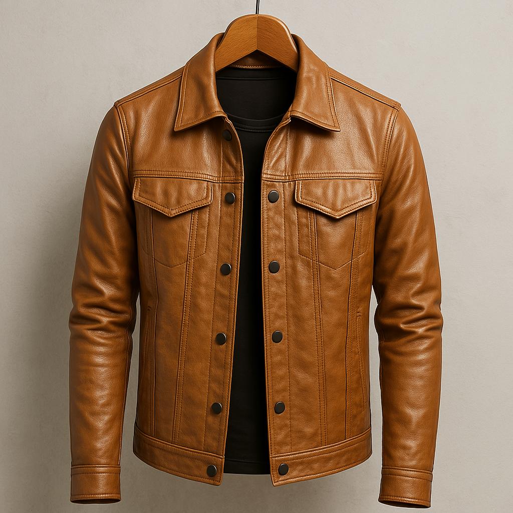 LAURENT MONACO | VESTE EN CUIR MODERNE RIDER