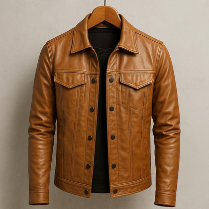 LAURENT MONACO | VESTE EN CUIR MODERNE RIDER