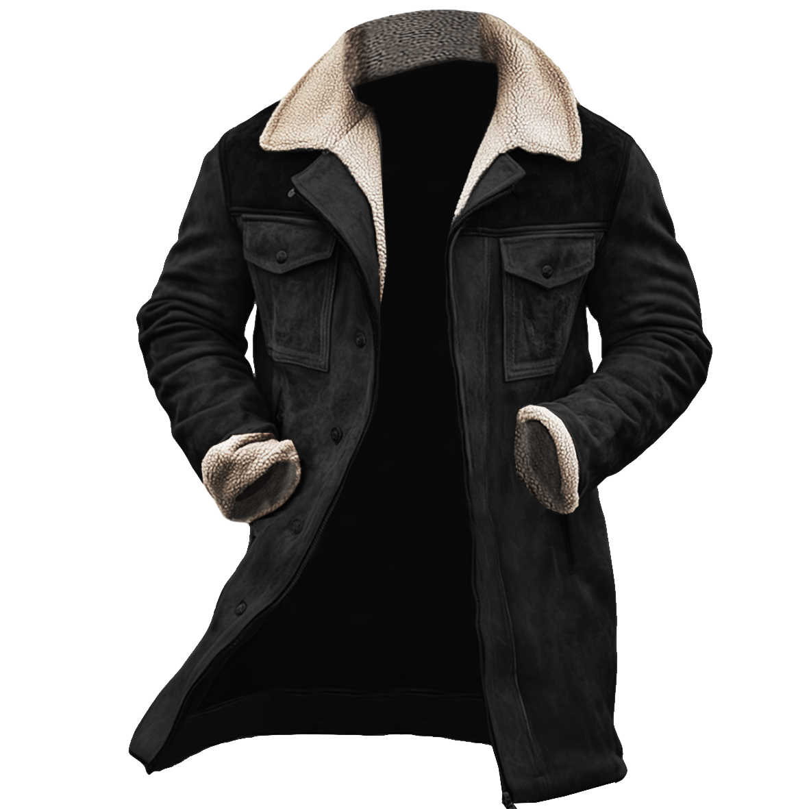 LAURENT MONACO | MANTEAU LONG CLASSIQUE POUR HOMME