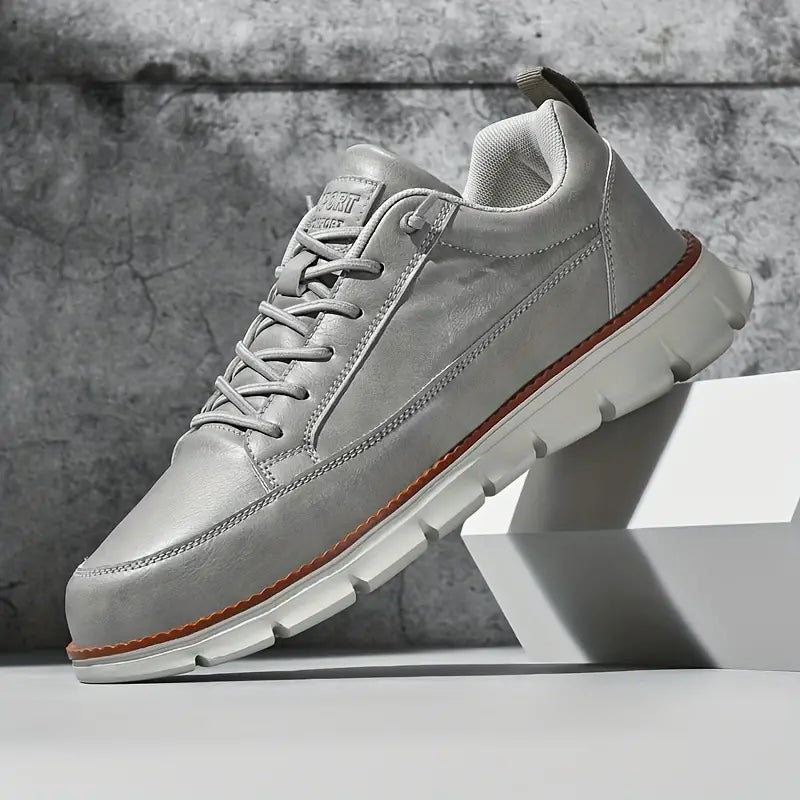 MANSSINO™ | Men's Leather Orthopedic Support Sneaker
