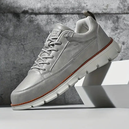 MANSSINO™ | Men's Leather Orthopedic Support Sneaker