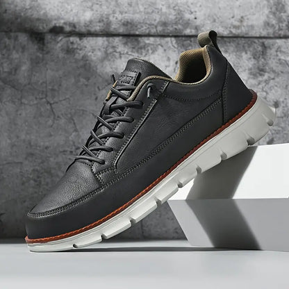 MANSSINO™ | Men's Leather Orthopedic Support Sneaker