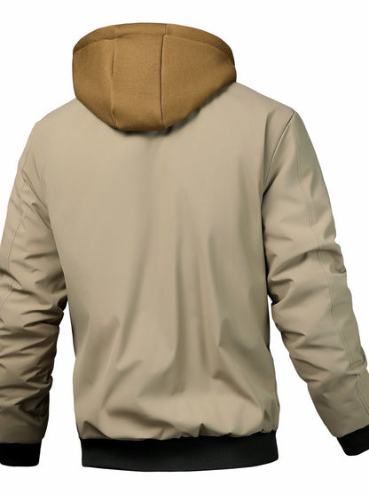MANSSINO™ | Padded Hooded Bomber